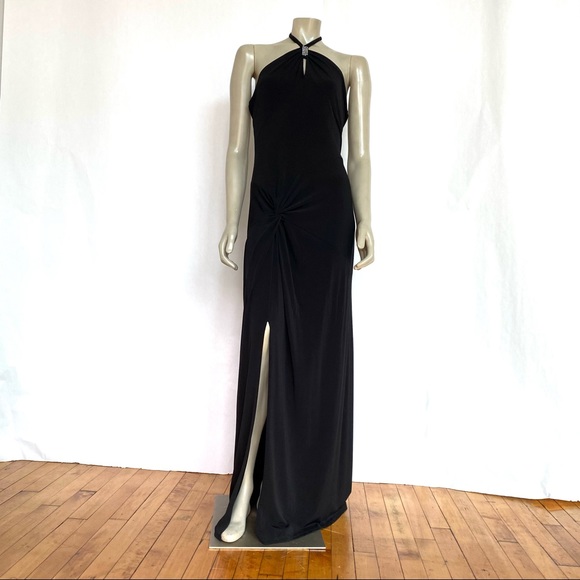 Vintage Roman Keflay Halterneck Maxi Dress - Picture 3 of 12